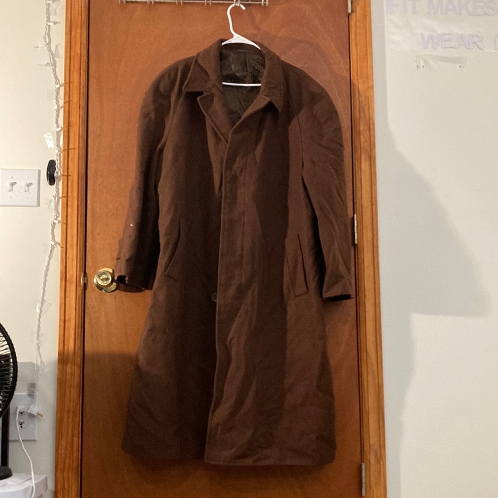 This is a brown jacket.